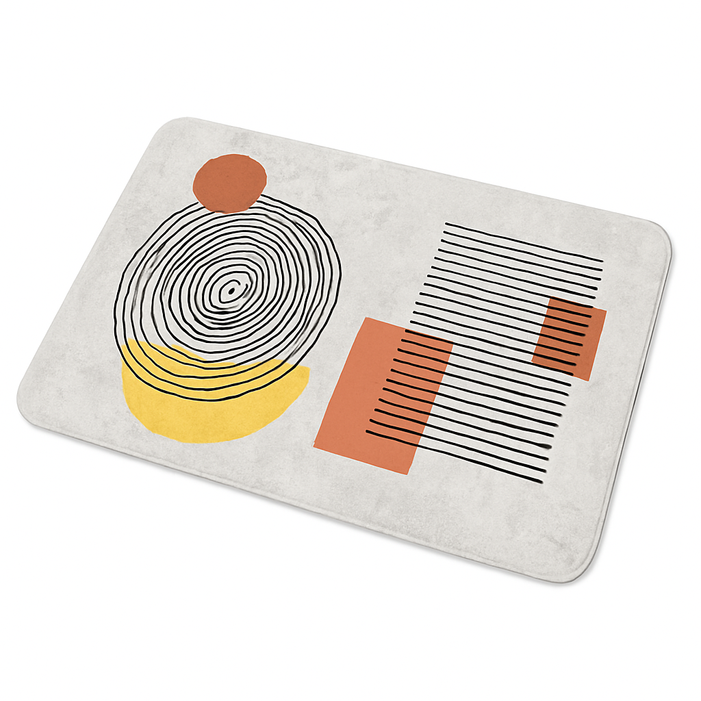 Absorbent Diatomaceous Earth Bath Mat