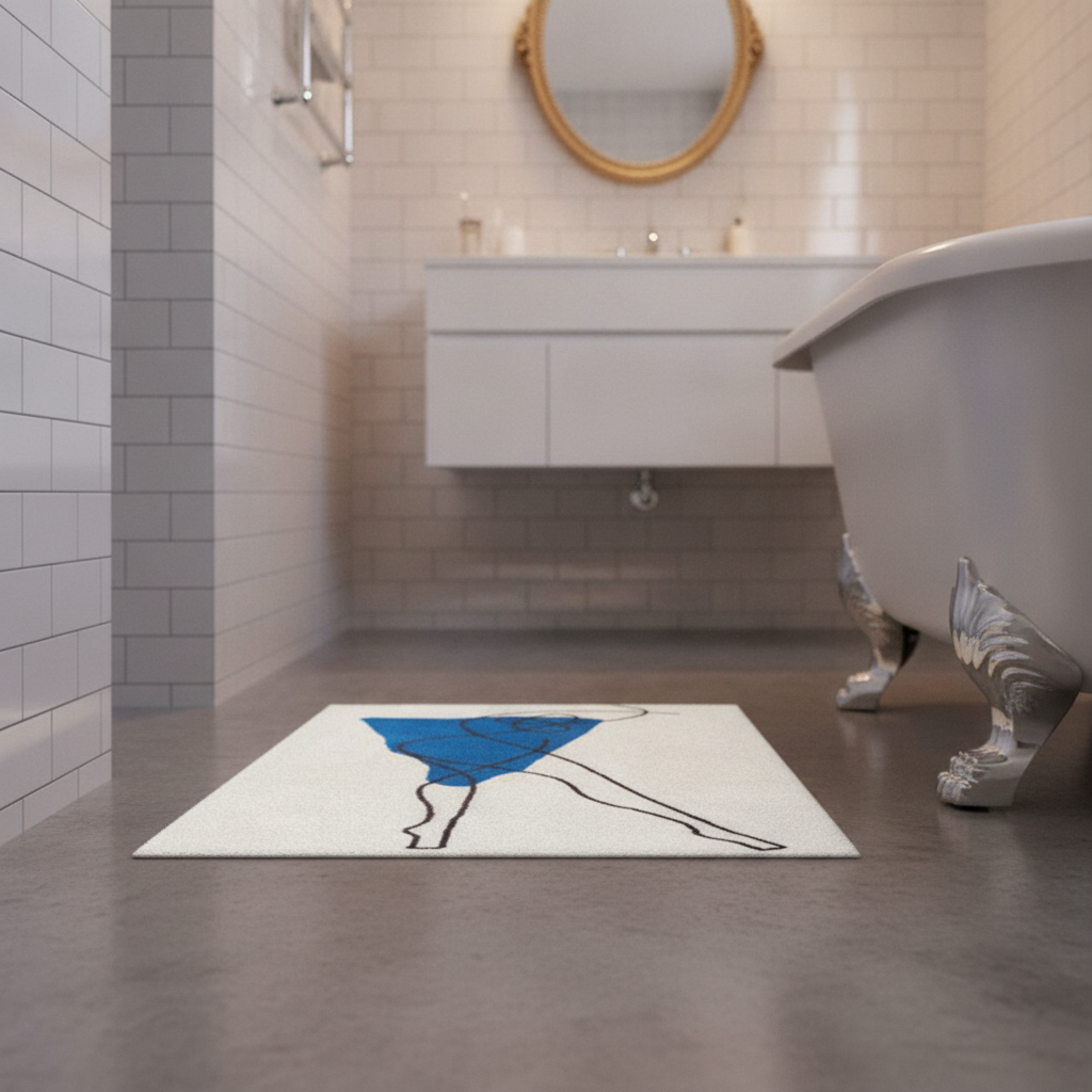 Abstract Art Bath Mat