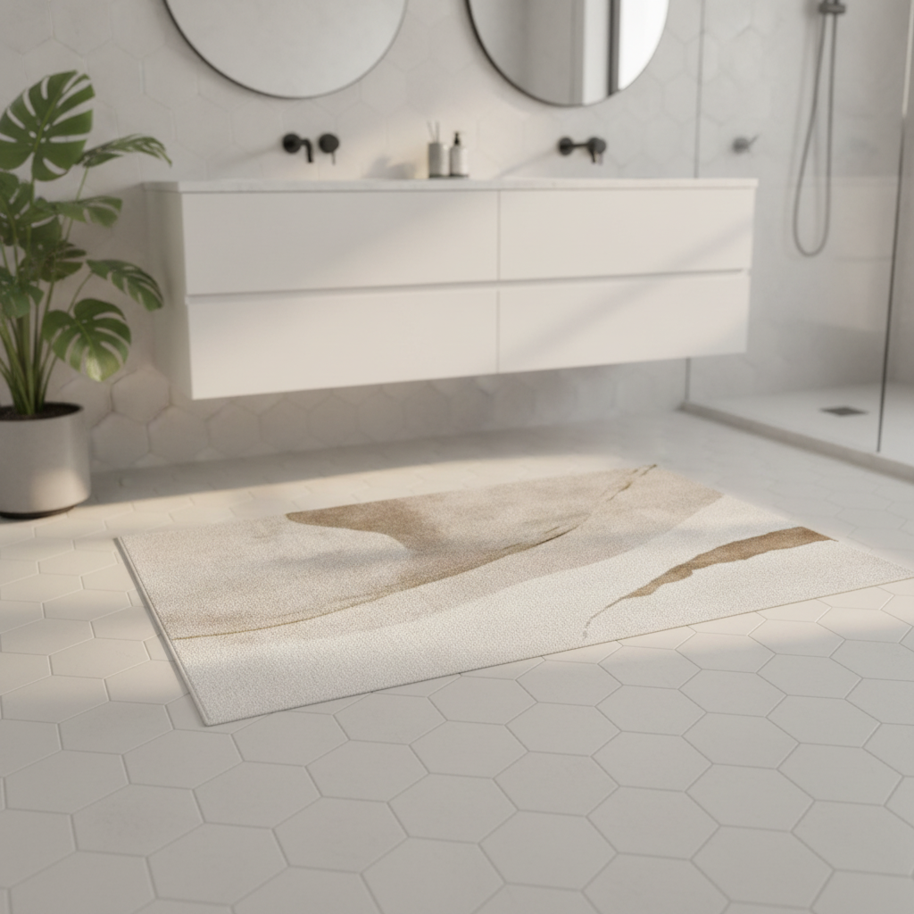 Modern Bathroom Rug