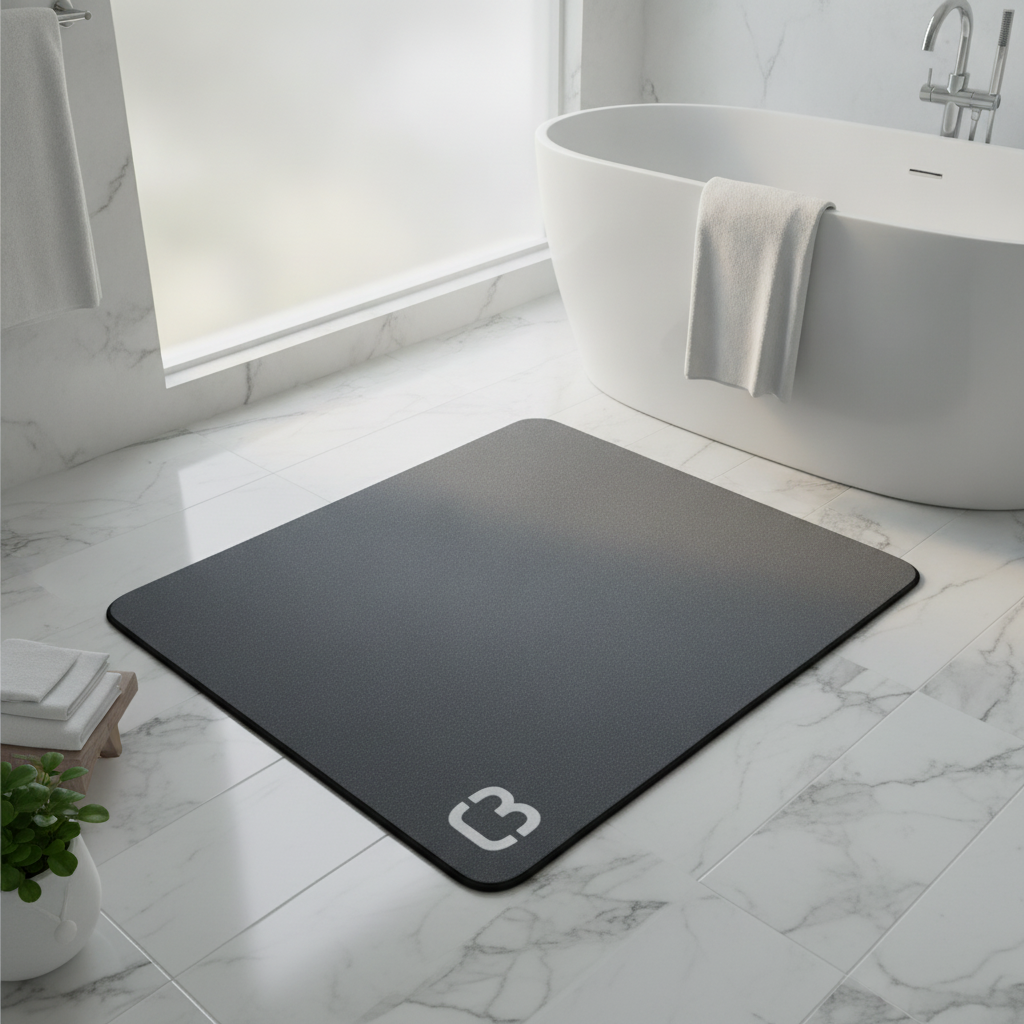 Diatomite 90 Cm Bath Mat