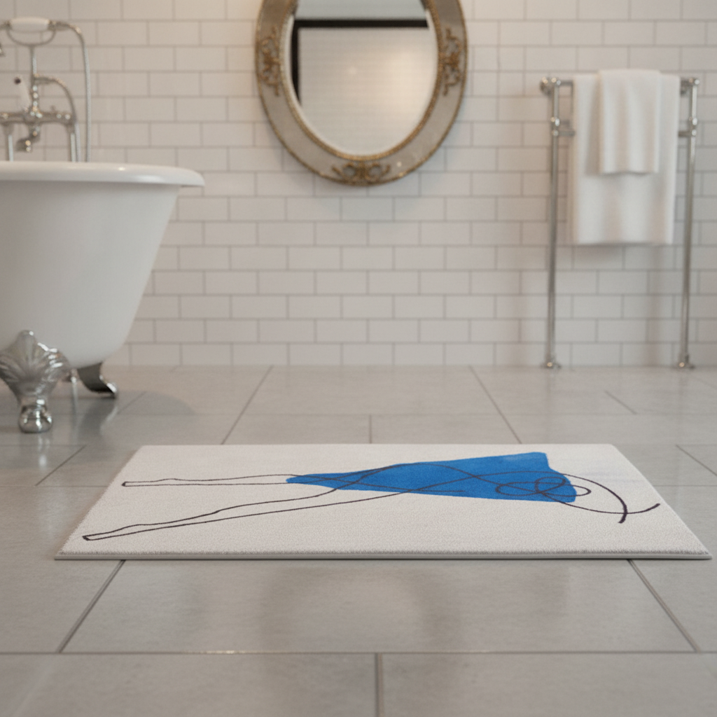 Abstract Art Bath Mat