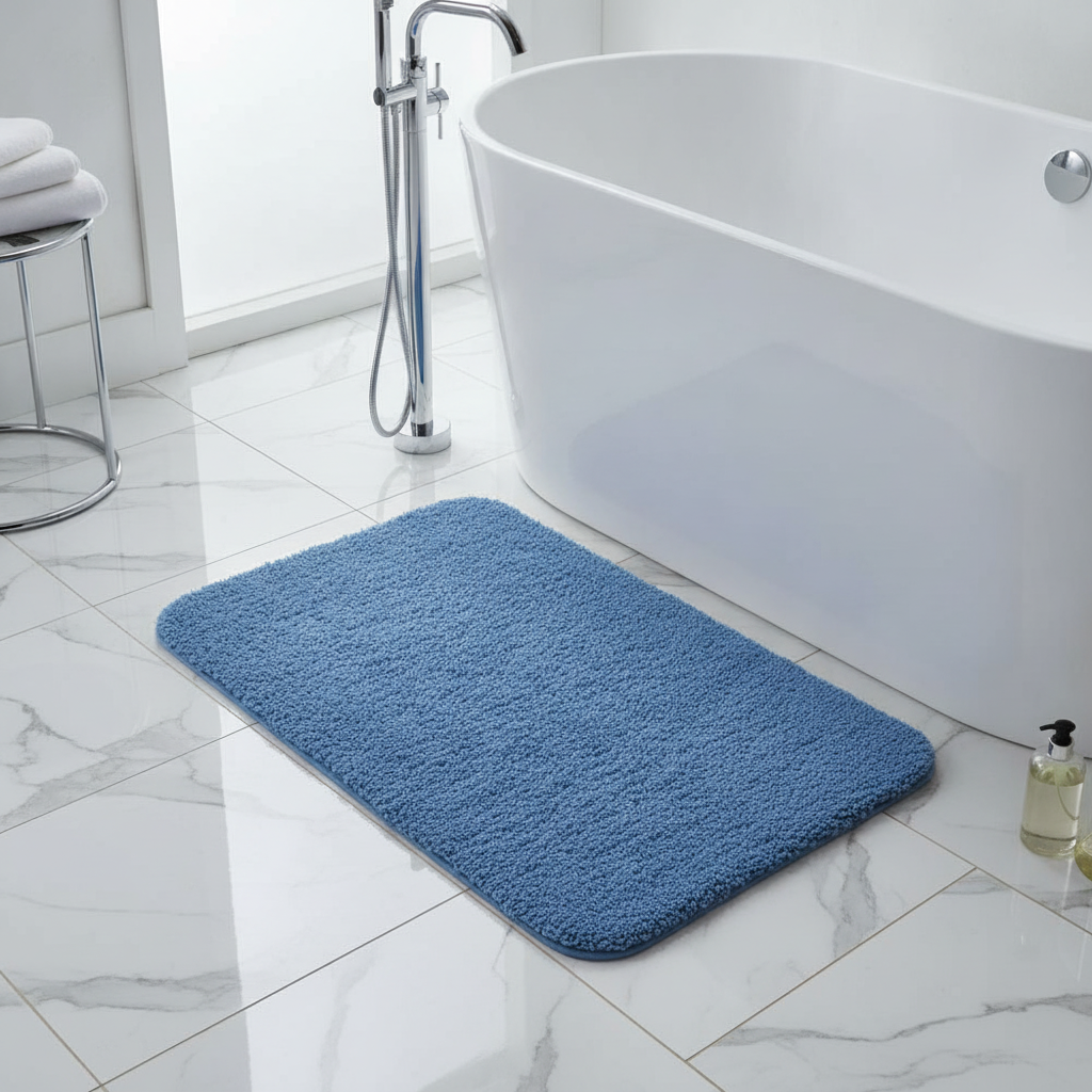 Fluffy Bathroom Rug