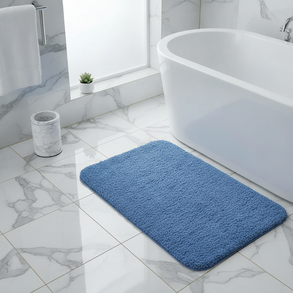 Fluffy Bathroom Rug