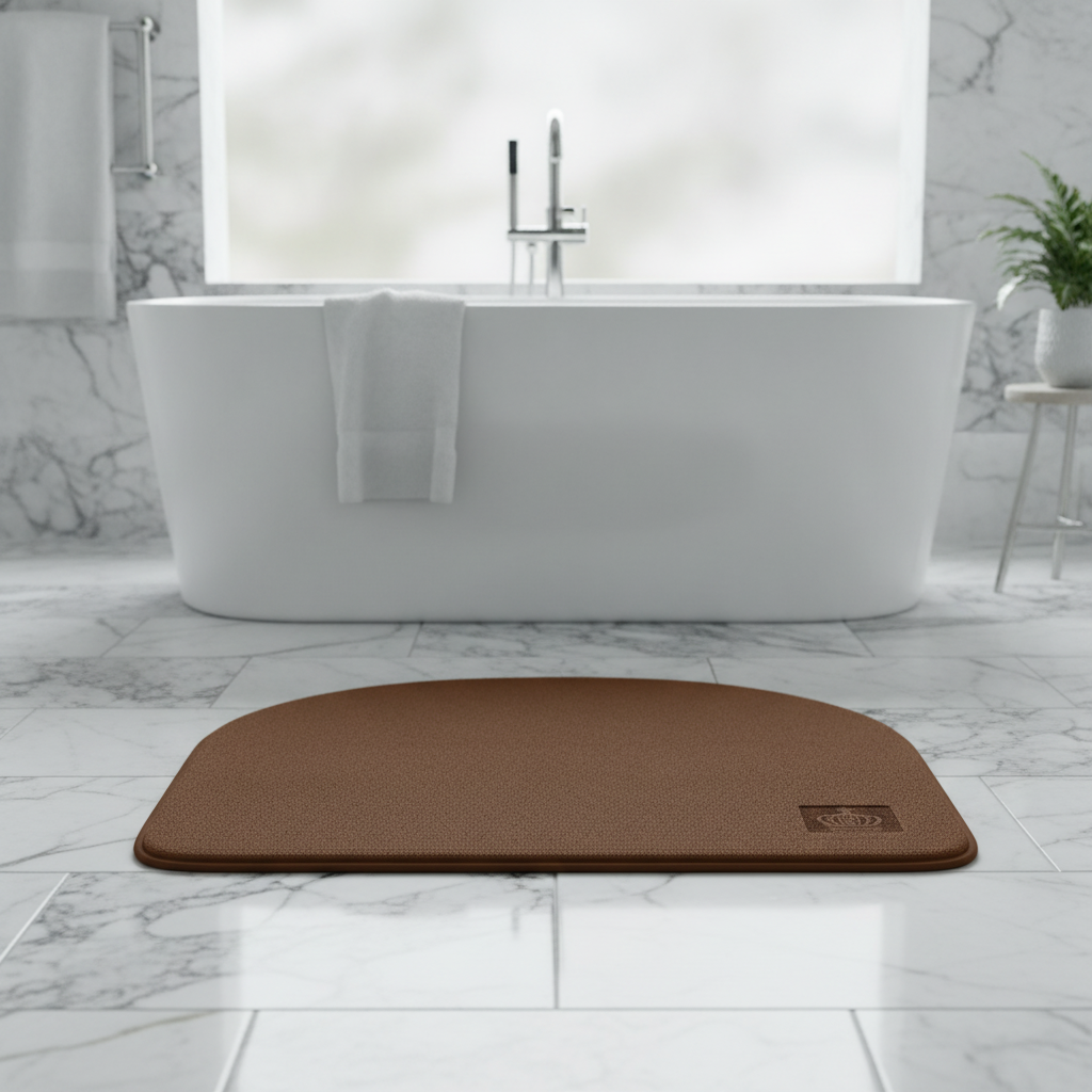 Half Moon Bathroom Rug