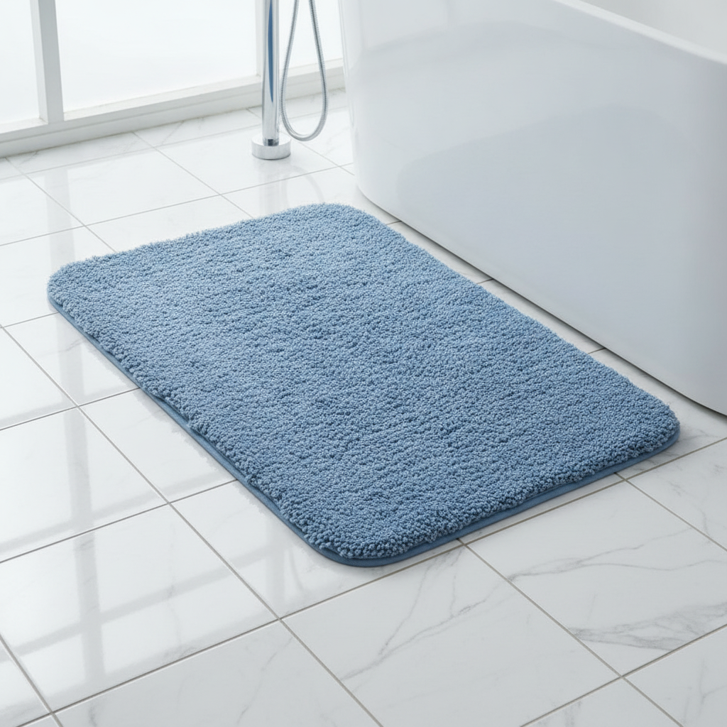 Fluffy Bathroom Rug