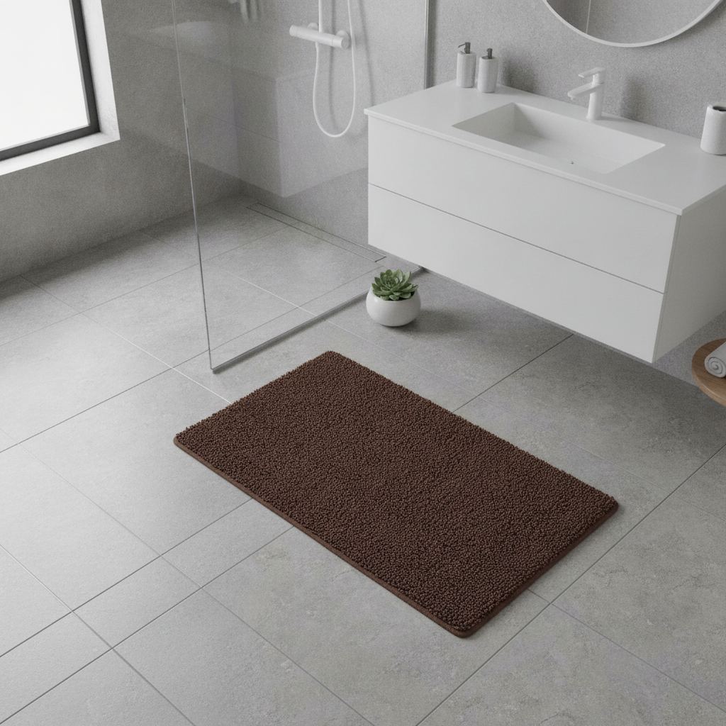 Brown Dark Bath Mat