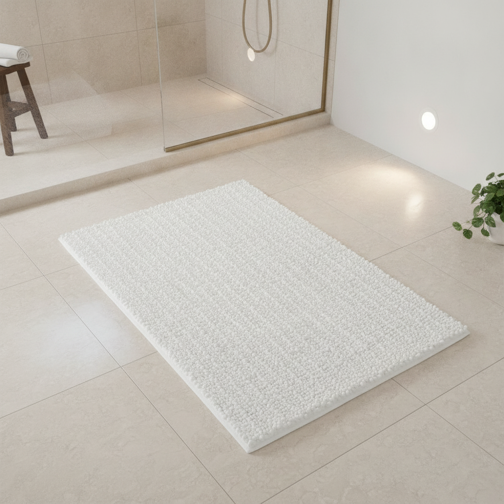 Fluffy Comfort Bath Mat