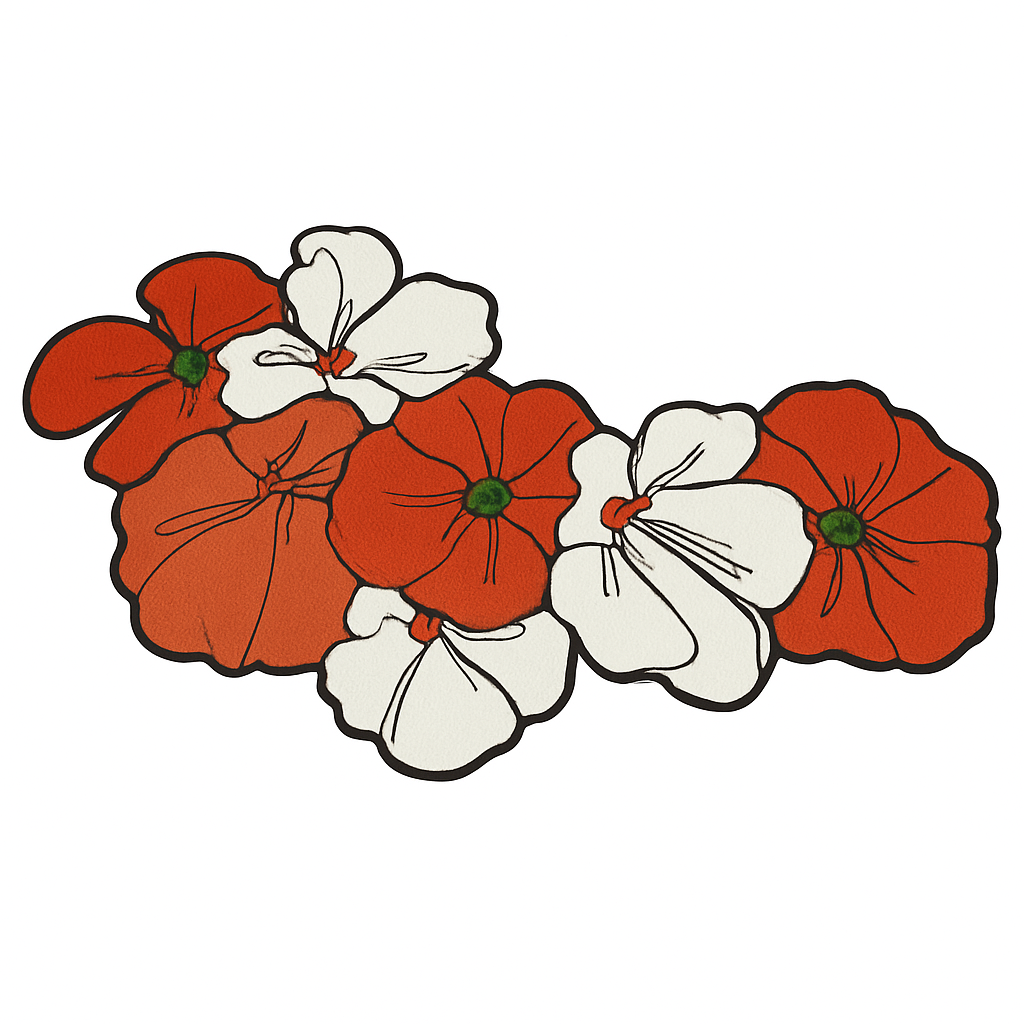 Shape Flower Bath Mat