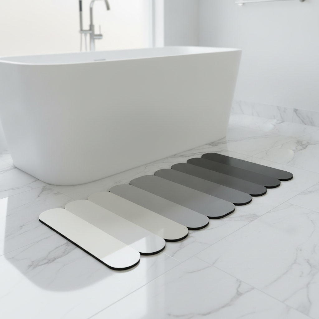 Absorbent Diatomite Bathroom Rug