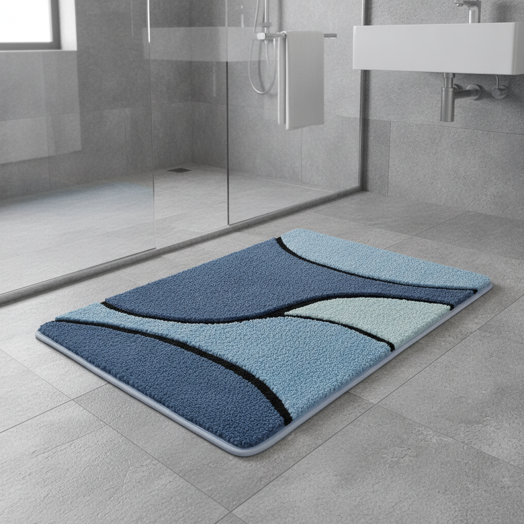 Art Deco Bath Mat