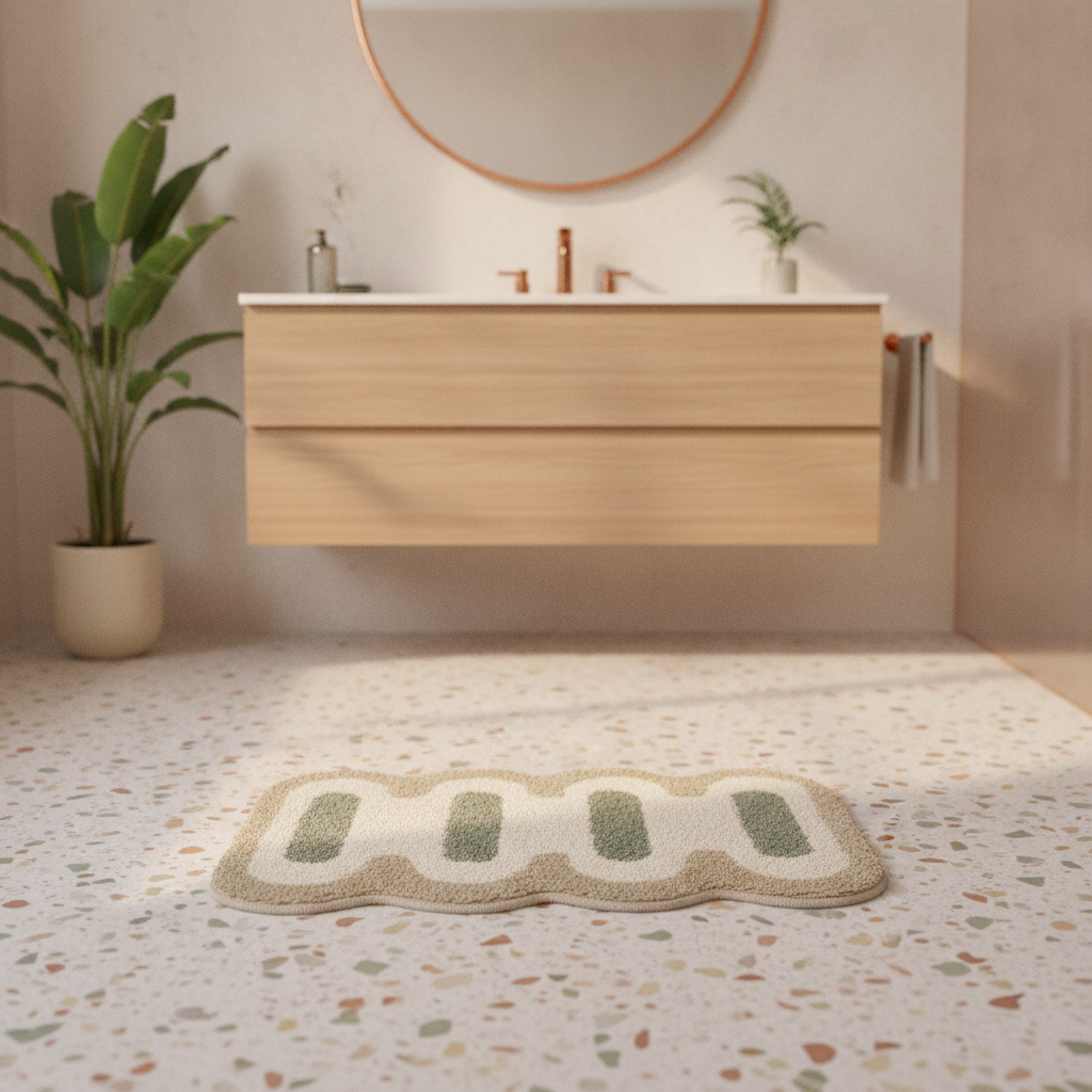 Small Shape Originale Bathroom Rug - view 11
