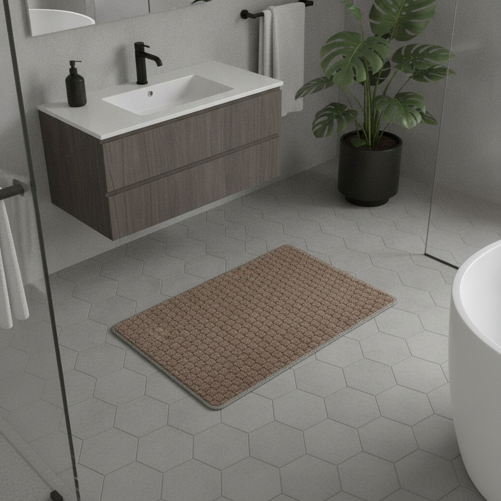 Non-Slip Large Size Bath Mat - lifestyle photo