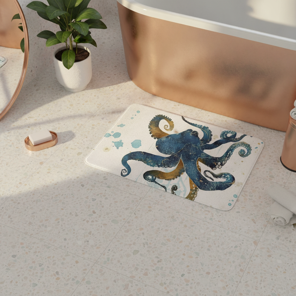 Small Fantaisie Bath Mat - lifestyle photo