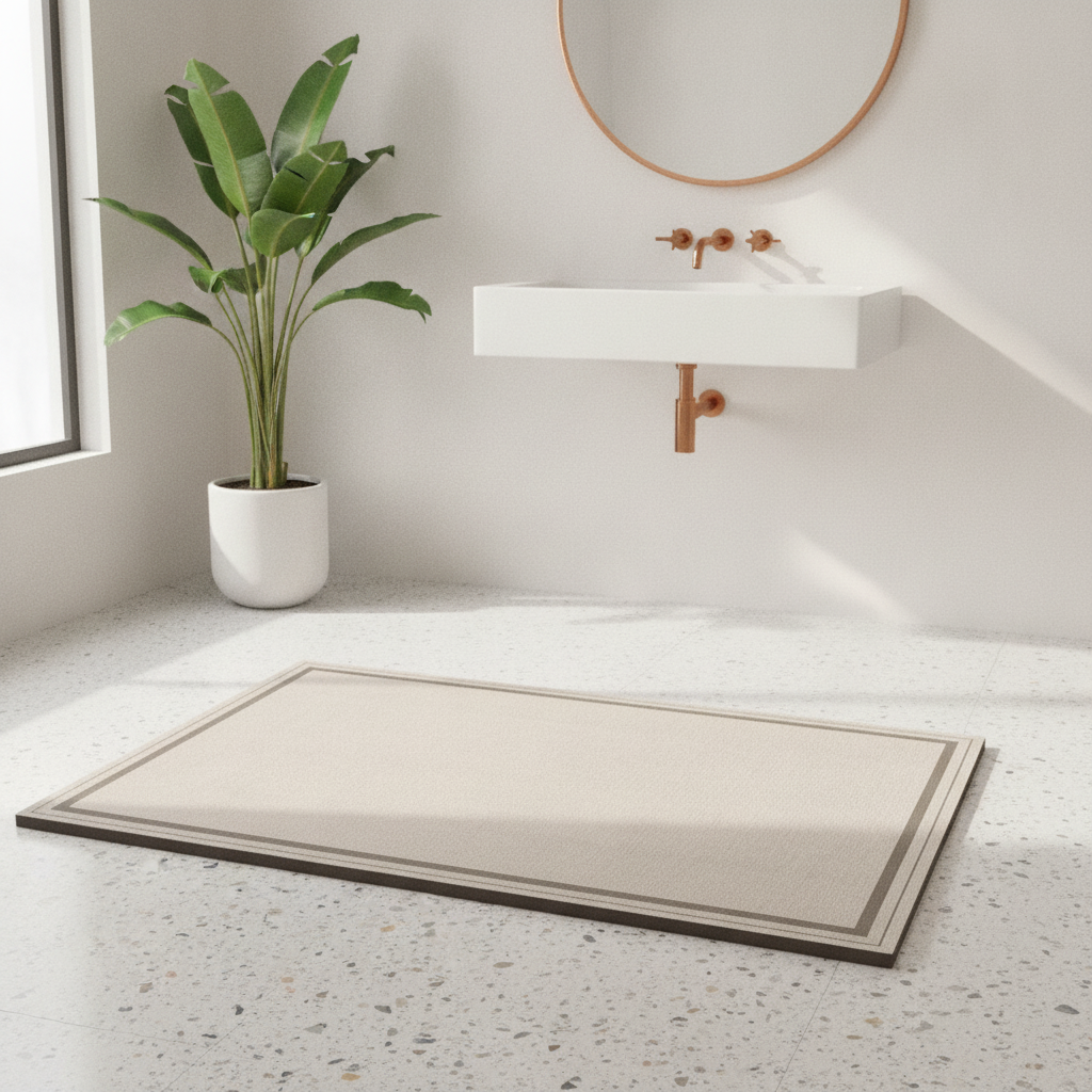 Diatomite Large Size Bath Mat
