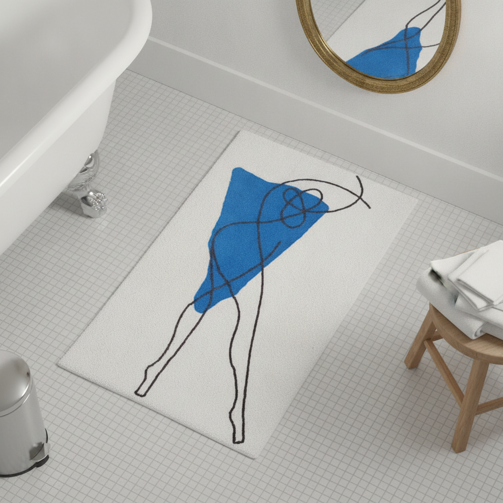 Abstract Art Bath Mat