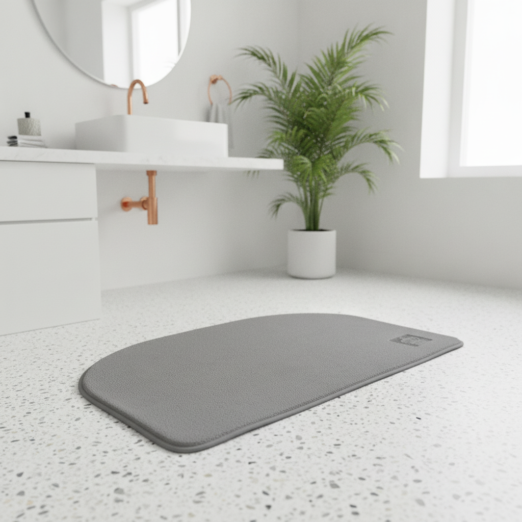 Half Moon Bathroom Rug