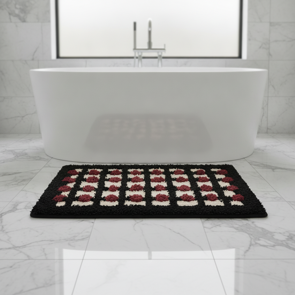 Geometric Bath Mat