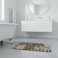 Pebble Pattern Bathroom Rug