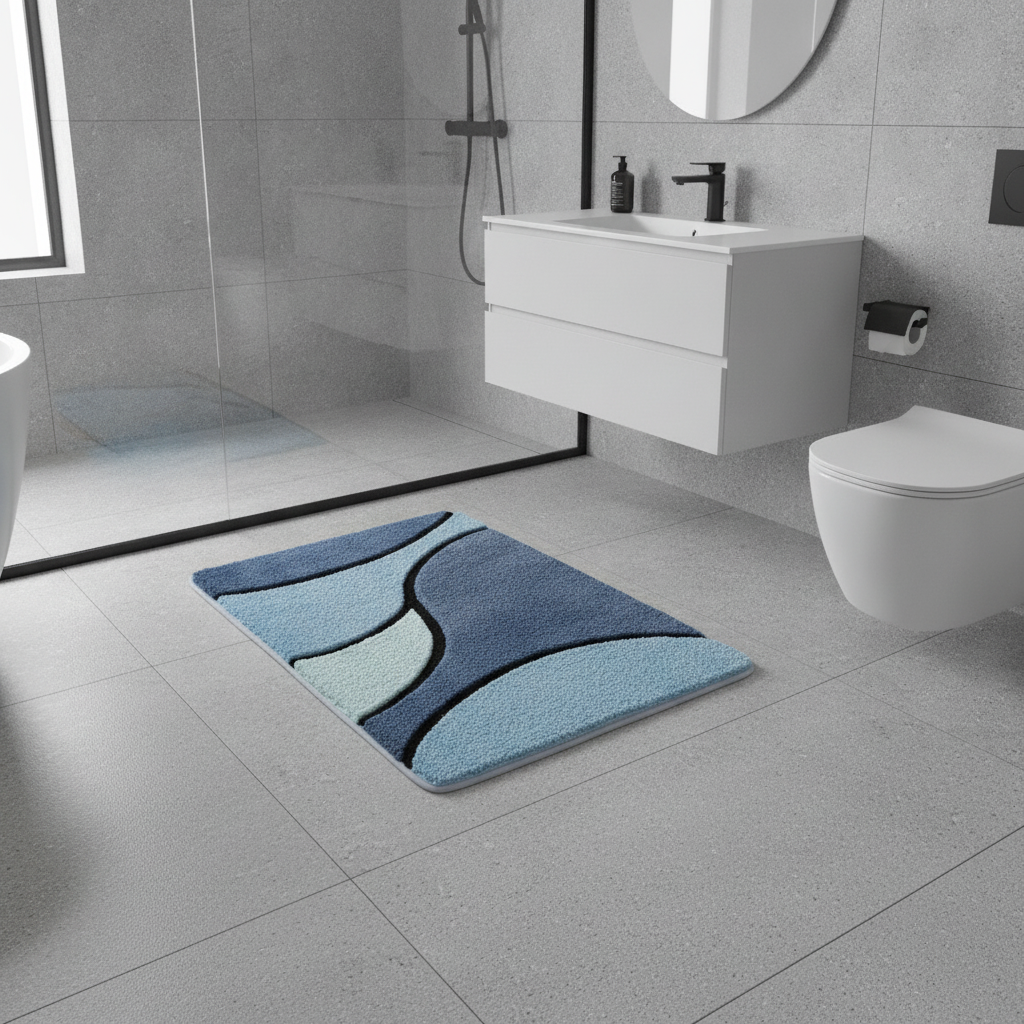 Art Deco Bath Mat