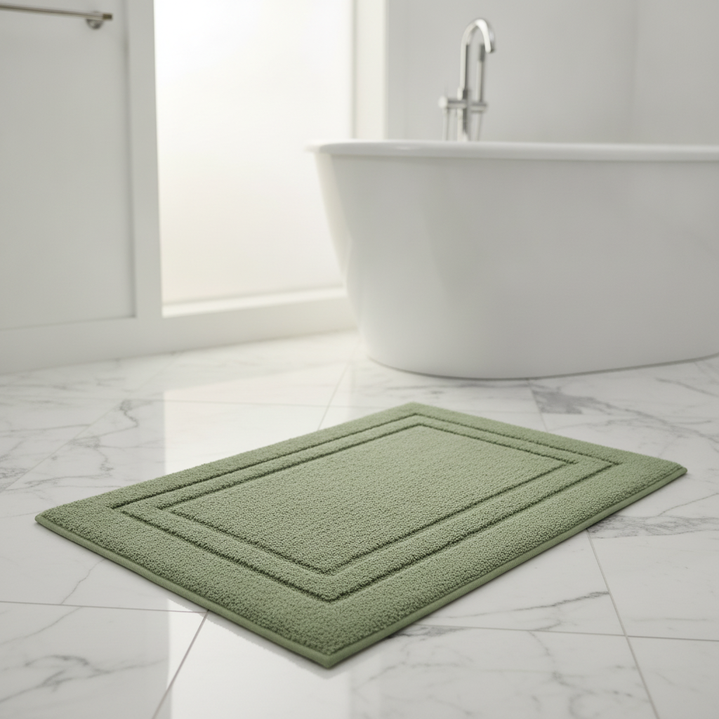 Absorbent Bathroom Rug