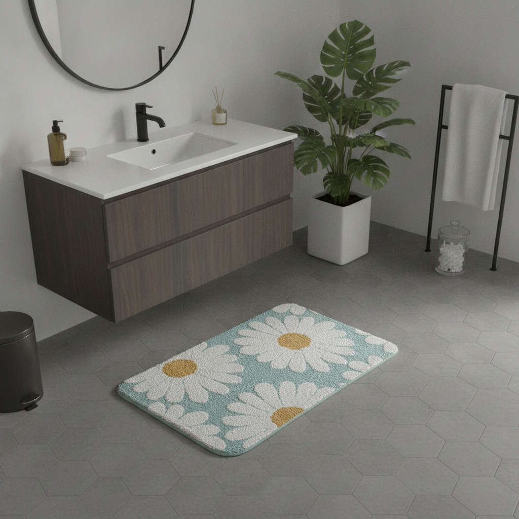 Scandinavian Bath Mat - care instructions
