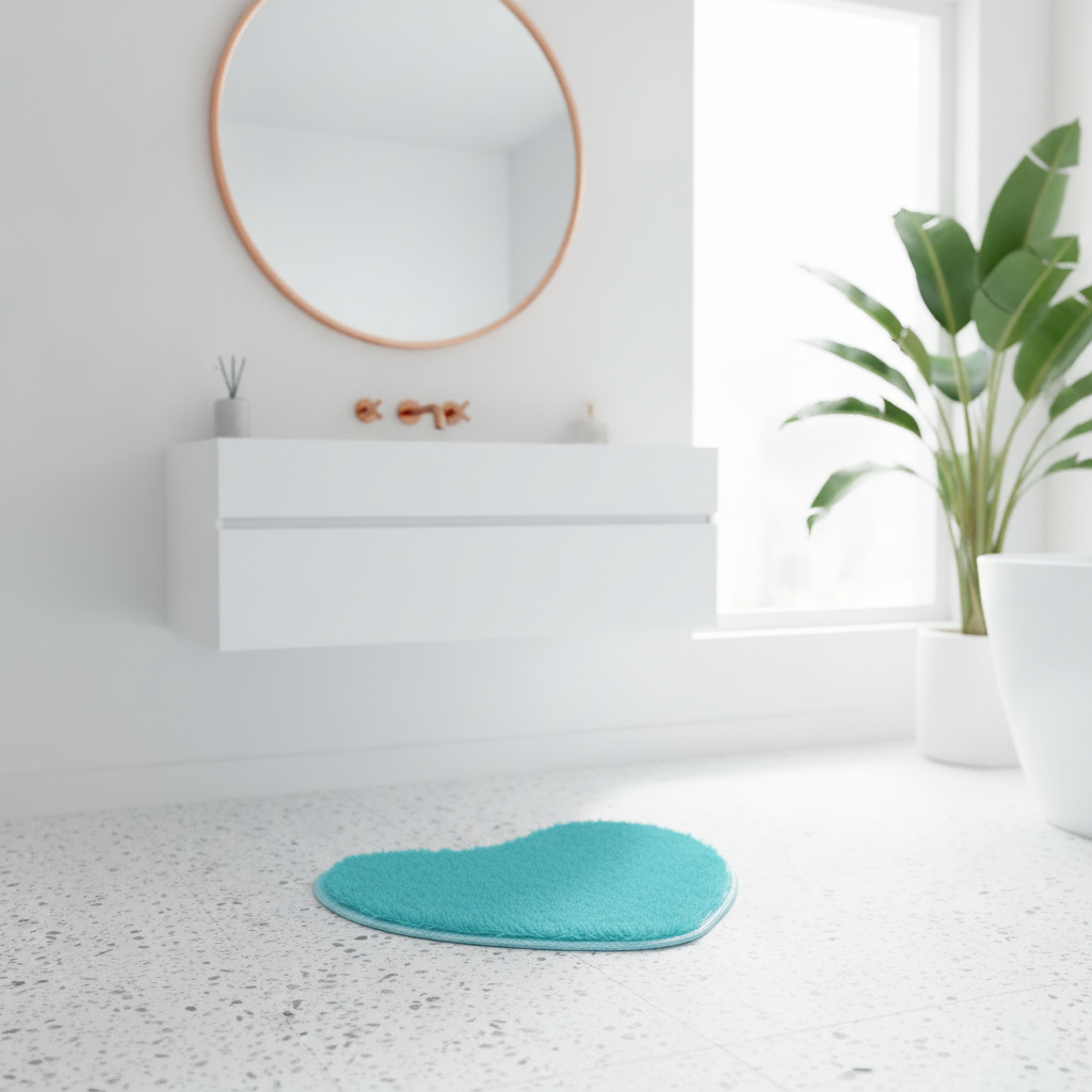 Microfiber Caterpillar Bath Mat