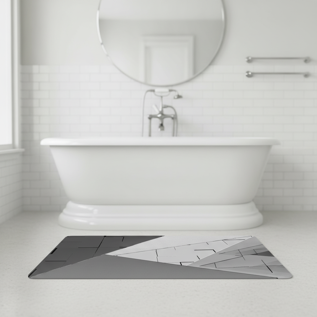 Industrial Style Bath Mat