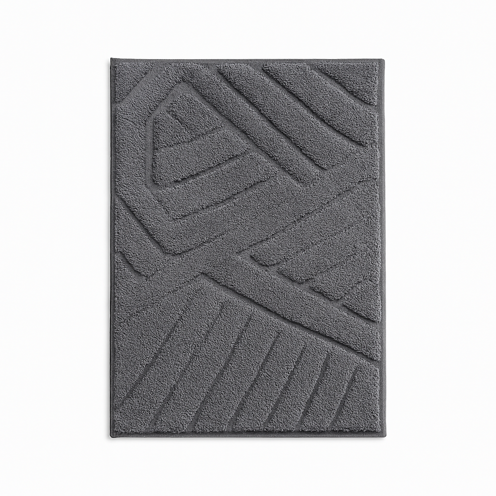 Large Design Bath Mat