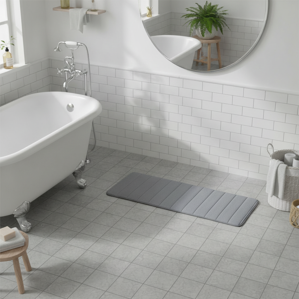 Non-Slip Xxl Bath Mat - color variations