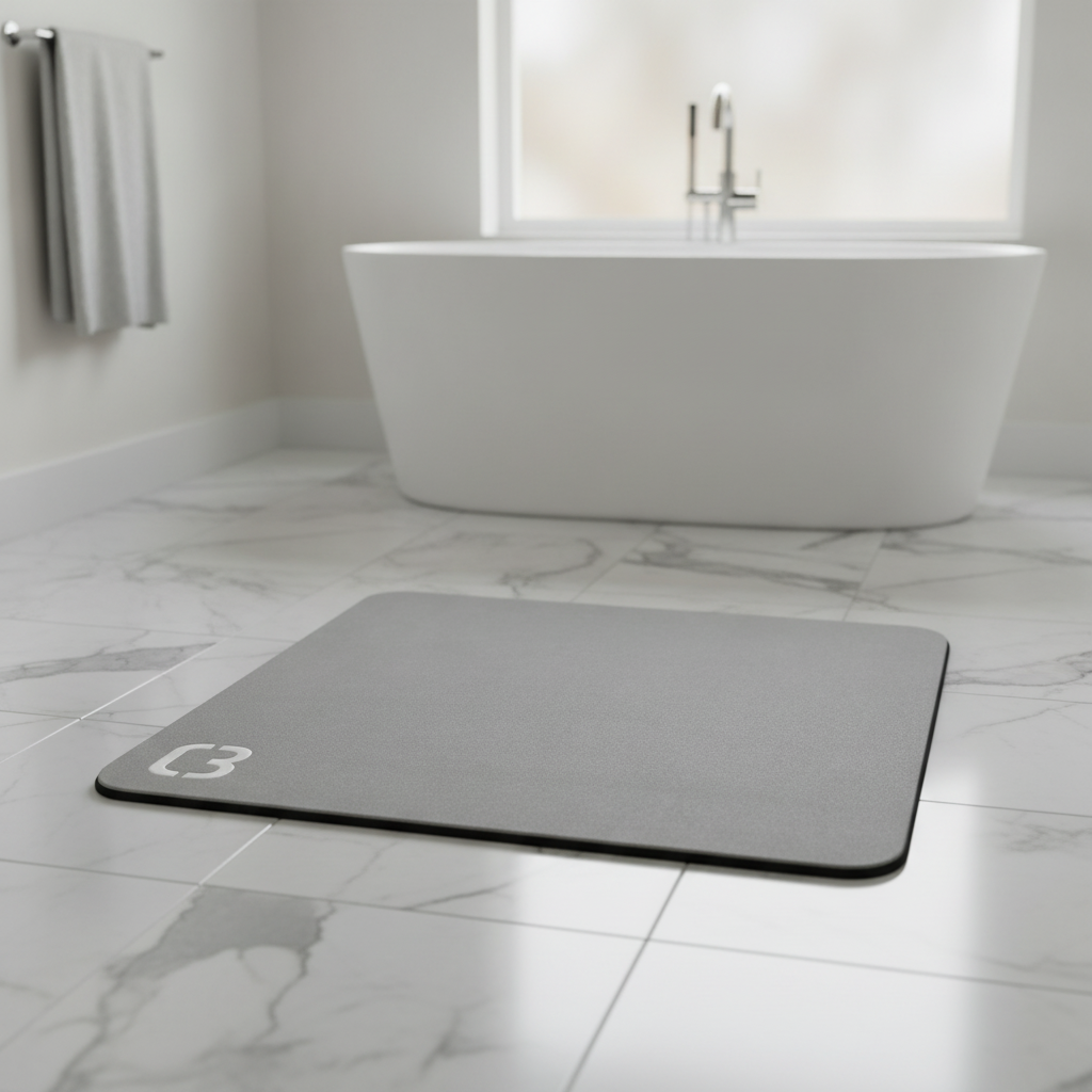 Large Memory Foam Bath Mat