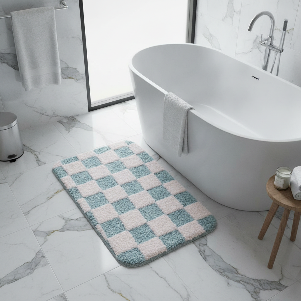 Peach Art Bath Mat - view 9