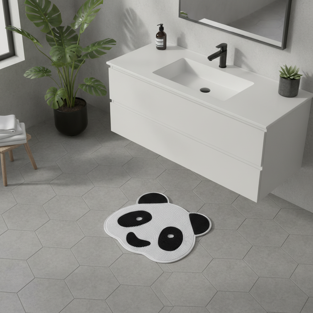 Panda Bath Mat