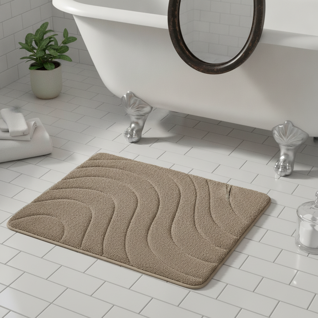 Kaki Bath Mat