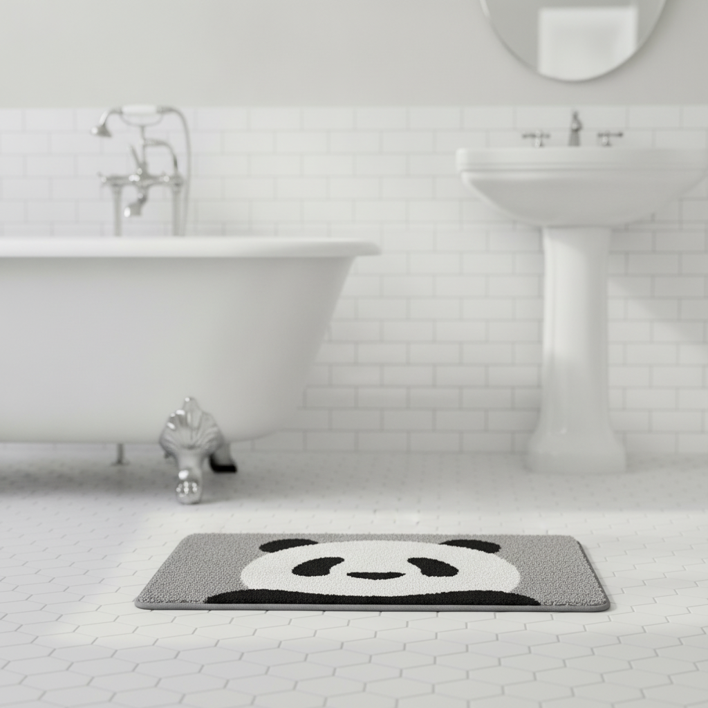 Panda Bath Mat