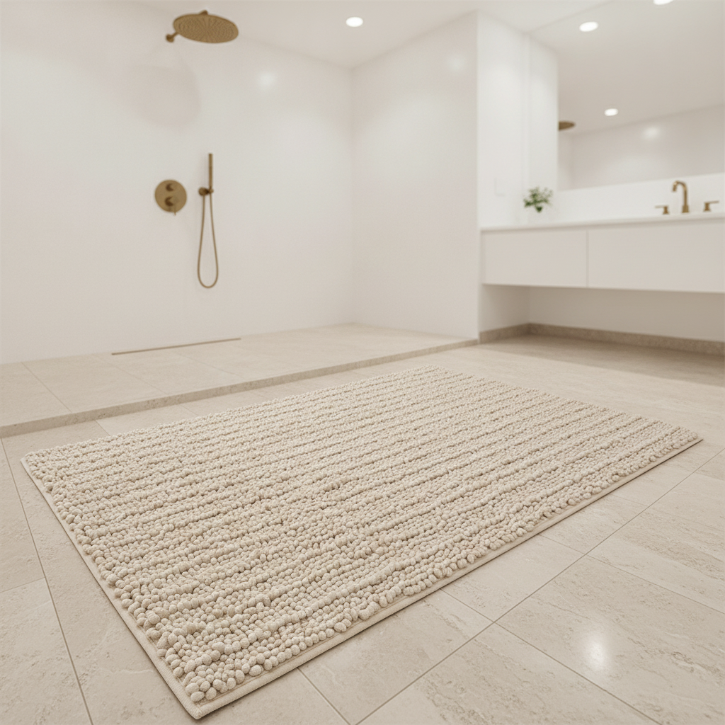 Fluffy Comfort Bath Mat