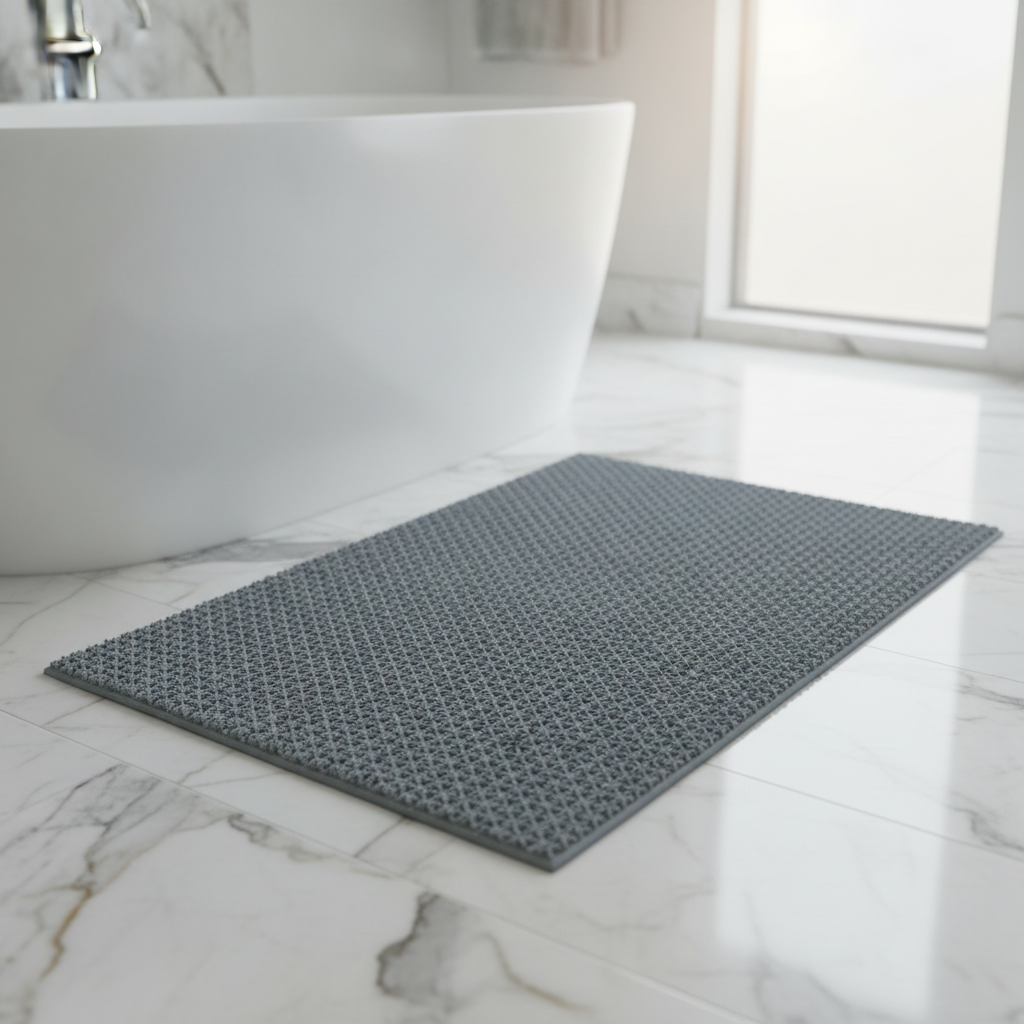 Bath Mat Made Of Stone