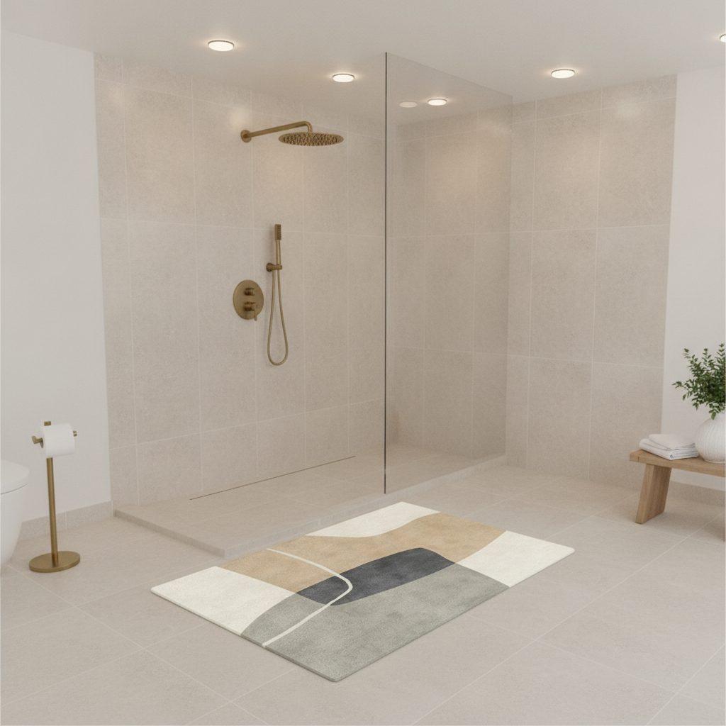 Natural Diatomite Bathroom Rug