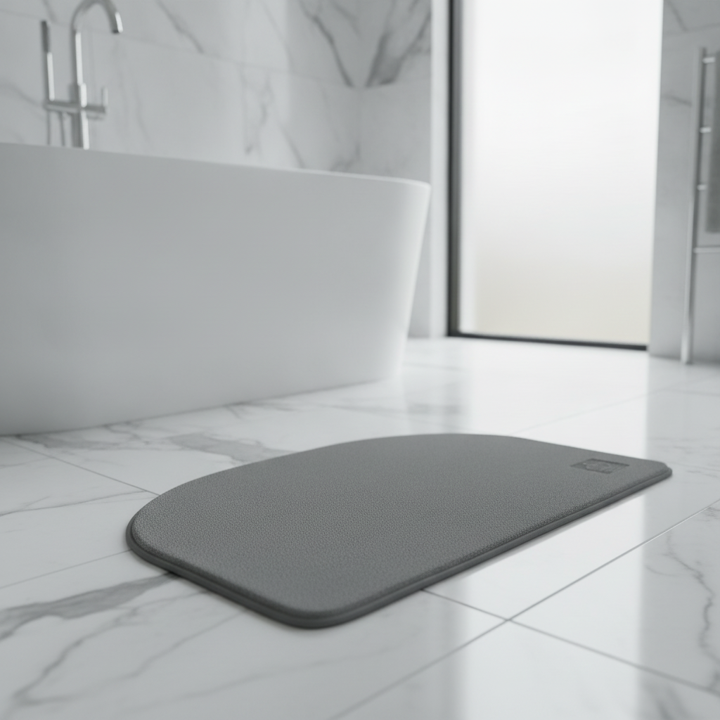 Half Moon Bathroom Rug