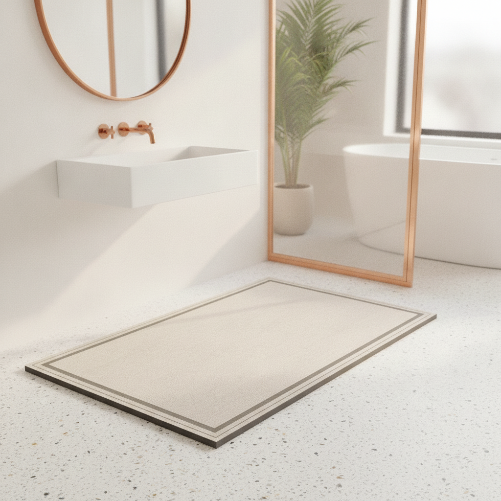 Diatomite Large Size Bath Mat