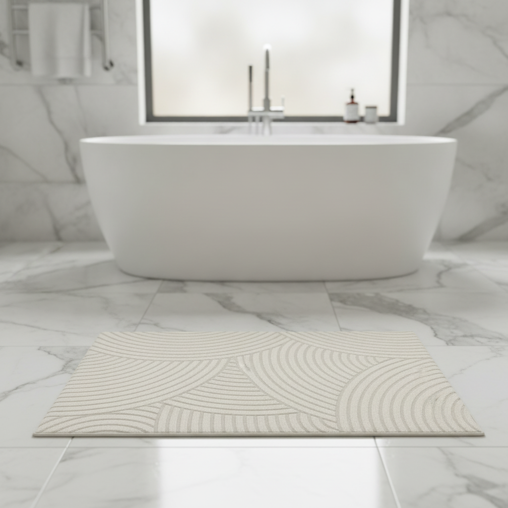 Design Pattern Bath Mat