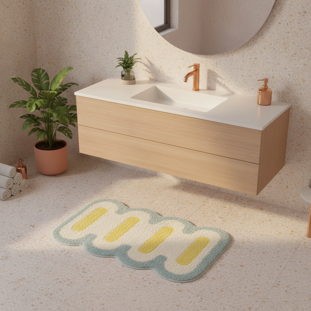 Small Shape Originale Bathroom Rug - product detail