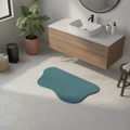Blue Paon Bath Mat