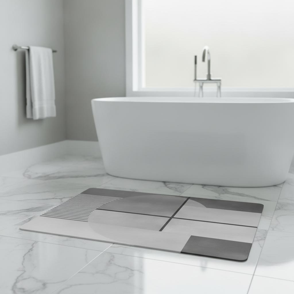 Charcoal Bath Mat