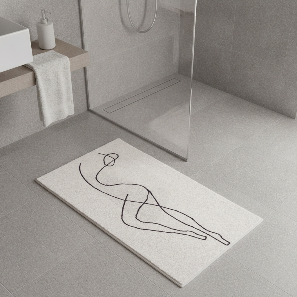 Abstract Art Bath Mat