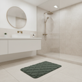 Absorbent Microfiber Bathroom Rug