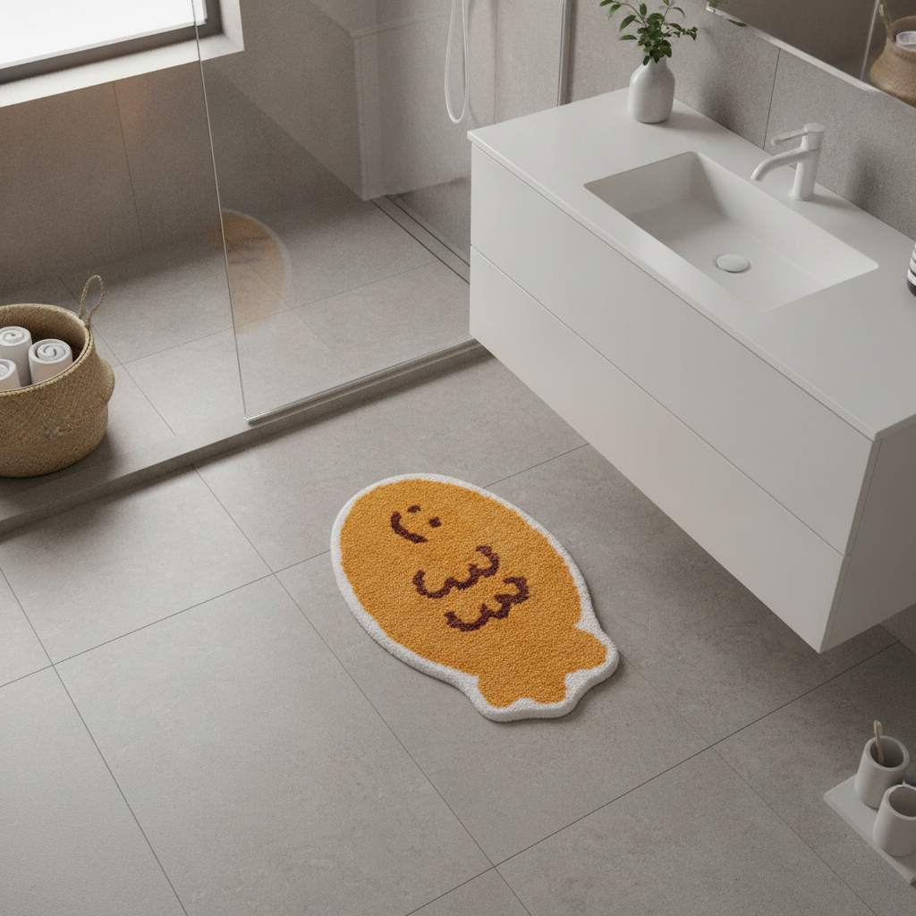 Fish Bath Mat