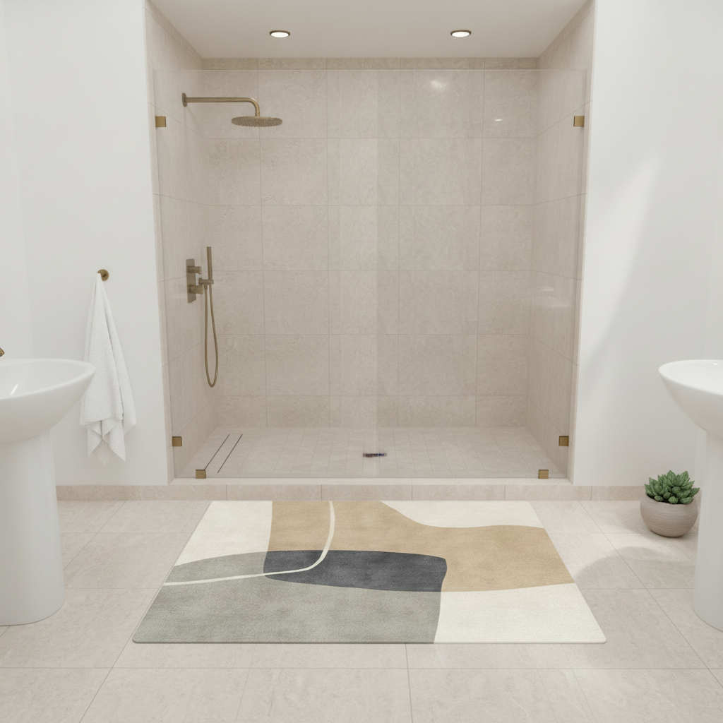 Natural Diatomite Bathroom Rug