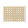 Diatomite Checkered Beige Bath Mat