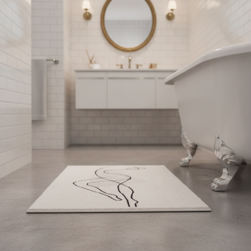Abstract Art Bath Mat