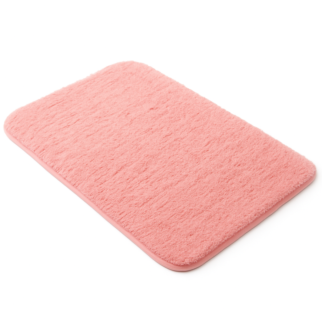 Pink Non-Slip Bath Mat